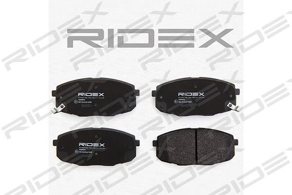 Ridex 402B0076 Гальмівні колодки, комплект 402B0076: Купити в Україні - Добра ціна на EXIST.UA!