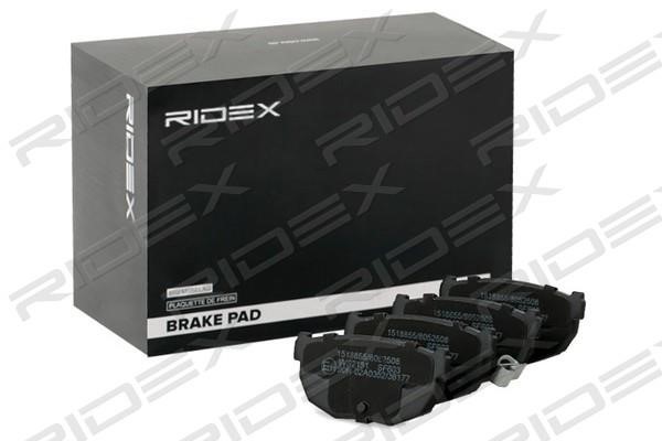 Ridex 402B0899 Гальмівні колодки, комплект 402B0899: Купити в Україні - Добра ціна на EXIST.UA!