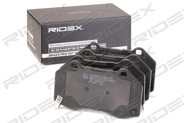 Ridex 402B1102 Гальмівні колодки, комплект 402B1102: Купити в Україні - Добра ціна на EXIST.UA!
