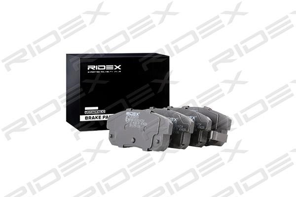 Ridex 402B0539 Гальмівні колодки, комплект 402B0539: Купити в Україні - Добра ціна на EXIST.UA!