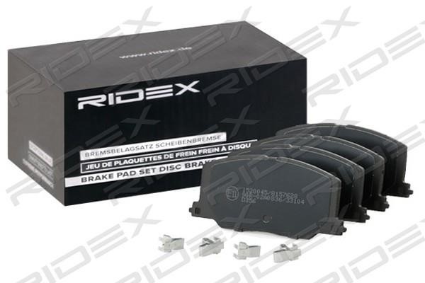Ridex 402B0720 Гальмівні колодки, комплект 402B0720: Купити в Україні - Добра ціна на EXIST.UA!