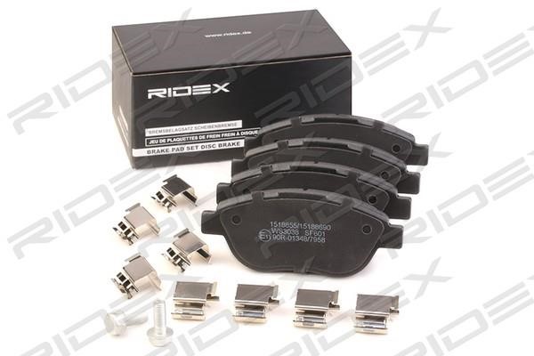 Ridex 402B1369 Гальмівні колодки, комплект 402B1369: Купити в Україні - Добра ціна на EXIST.UA!