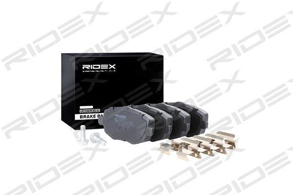 Ridex 402B0537 Гальмівні колодки, комплект 402B0537: Купити в Україні - Добра ціна на EXIST.UA!