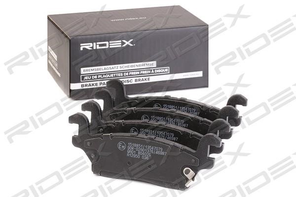 Ridex 402B1172 Гальмівні колодки, комплект 402B1172: Купити в Україні - Добра ціна на EXIST.UA!