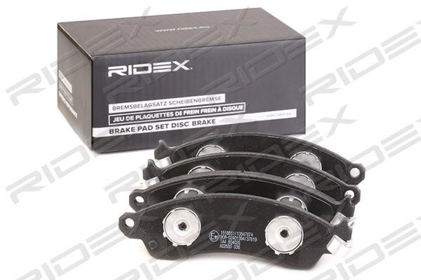 Ridex 402B1174 Гальмівні колодки, комплект 402B1174: Купити в Україні - Добра ціна на EXIST.UA!