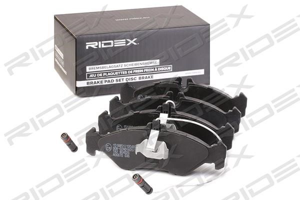 Ridex 402B1196 Гальмівні колодки, комплект 402B1196: Купити в Україні - Добра ціна на EXIST.UA!