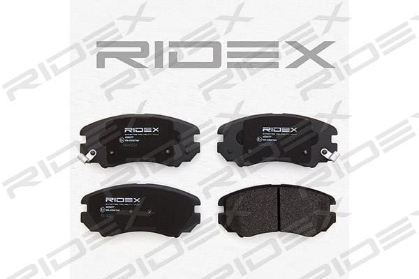 Ridex 402B0177 Гальмівні колодки, комплект 402B0177: Купити в Україні - Добра ціна на EXIST.UA!