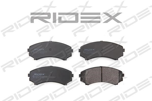 Ridex 402B0186 Гальмівні колодки, комплект 402B0186: Приваблива ціна - Купити в Україні на EXIST.UA!