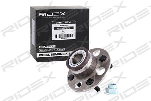 Ridex 654W0229 Підшипник маточини колеса, комплект 654W0229: Купити в Україні - Добра ціна на EXIST.UA!