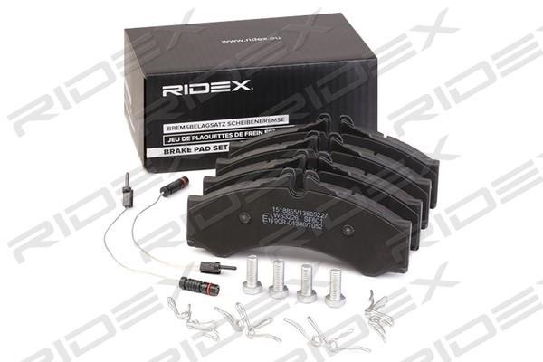 Ridex 402B1076 Гальмівні колодки, комплект 402B1076: Купити в Україні - Добра ціна на EXIST.UA!