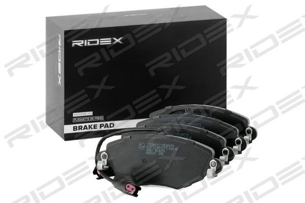 Ridex 402B1164 Гальмівні колодки, комплект 402B1164: Приваблива ціна - Купити в Україні на EXIST.UA!