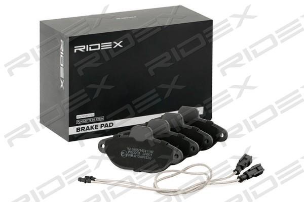 Ridex 402B1348 Гальмівні колодки, комплект 402B1348: Купити в Україні - Добра ціна на EXIST.UA!