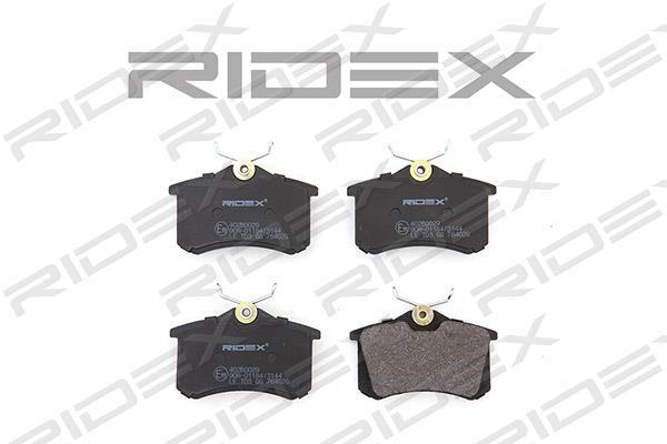Ridex 402B0029 Гальмівні колодки задні, комплект 402B0029: Купити в Україні - Добра ціна на EXIST.UA!