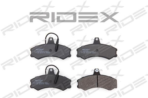 Ridex 402B0351 Гальмівні колодки, комплект 402B0351: Купити в Україні - Добра ціна на EXIST.UA!