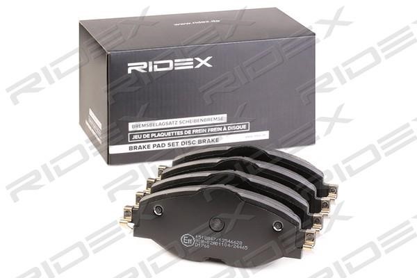 Ridex 402B1157 Гальмівні колодки, комплект 402B1157: Купити в Україні - Добра ціна на EXIST.UA!