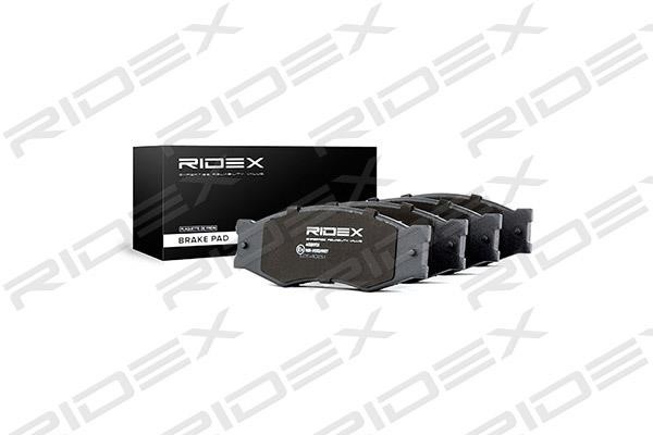 Ridex 402B0721 Гальмівні колодки, комплект 402B0721: Купити в Україні - Добра ціна на EXIST.UA!