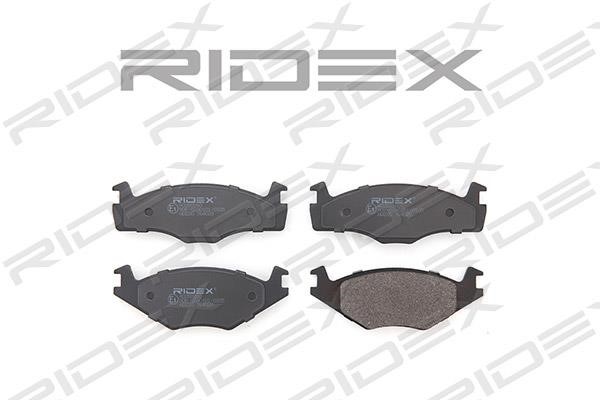 Ridex 402B0260 Гальмівні колодки, комплект 402B0260: Купити в Україні - Добра ціна на EXIST.UA!