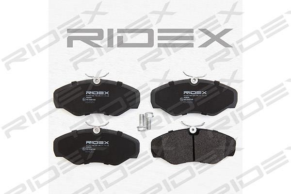 Ridex 402B0110 Гальмівні колодки, комплект 402B0110: Купити в Україні - Добра ціна на EXIST.UA!