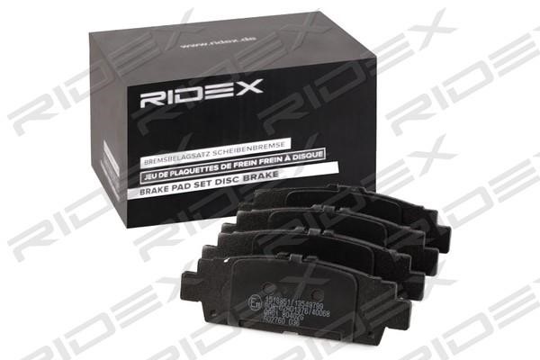 Ridex 402B1210 Гальмівні колодки, комплект 402B1210: Купити в Україні - Добра ціна на EXIST.UA!