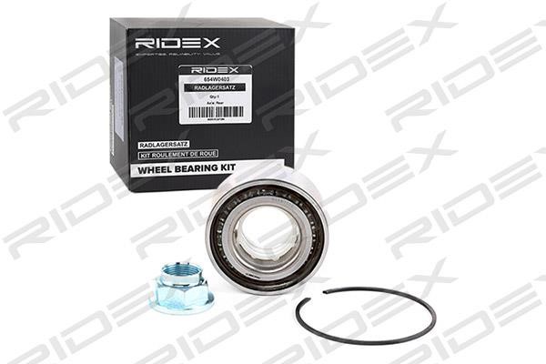 Ridex 654W0558 Підшипник маточини колеса, комплект 654W0558: Купити в Україні - Добра ціна на EXIST.UA!