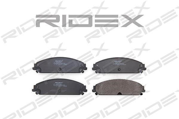 Ridex 402B0326 Гальмівні колодки, комплект 402B0326: Купити в Україні - Добра ціна на EXIST.UA!
