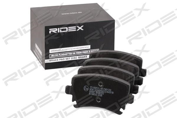 Ridex 402B1400 Гальмівні колодки, комплект 402B1400: Купити в Україні - Добра ціна на EXIST.UA!