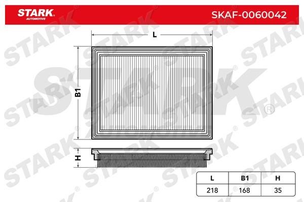 Stark SKAF-0060042 Повітряний фільтр SKAF0060042: Купити в Україні - Добра ціна на EXIST.UA!
