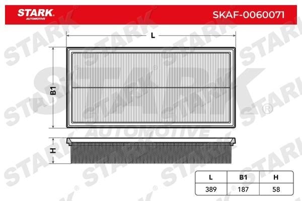 Stark SKAF-0060071 Повітряний фільтр SKAF0060071: Купити в Україні - Добра ціна на EXIST.UA!