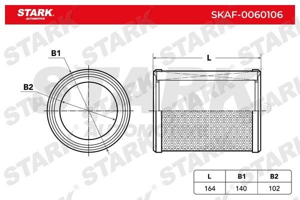 Stark SKAF-0060106 Повітряний фільтр SKAF0060106: Купити в Україні - Добра ціна на EXIST.UA!
