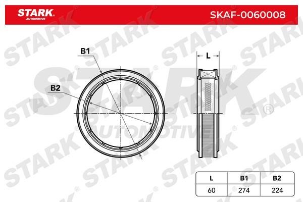 Stark SKAF-0060008 Повітряний фільтр SKAF0060008: Купити в Україні - Добра ціна на EXIST.UA!