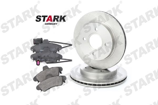 Stark SKBK-1090148 Диски гальмівні з колодками задні вентильовані, комплект SKBK1090148: Купити в Україні - Добра ціна на EXIST.UA!