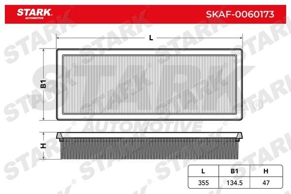 Stark SKAF-0060173 Повітряний фільтр SKAF0060173: Купити в Україні - Добра ціна на EXIST.UA!