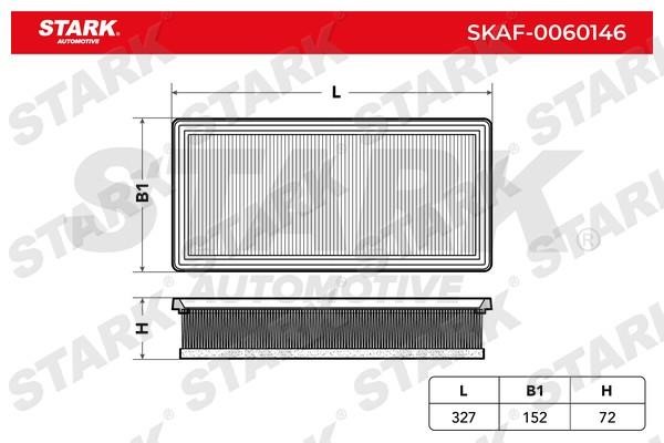 Stark SKAF-0060146 Повітряний фільтр SKAF0060146: Купити в Україні - Добра ціна на EXIST.UA!