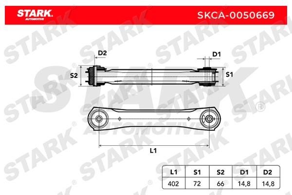 Stark SKCA-0050669 Важіль підвіски SKCA0050669: Купити в Україні - Добра ціна на EXIST.UA!