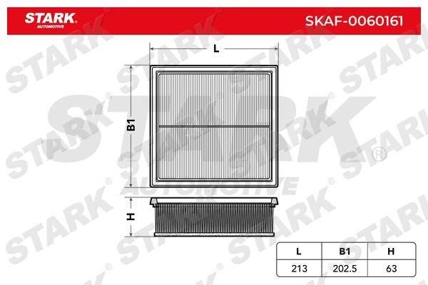 Stark SKAF-0060161 Повітряний фільтр SKAF0060161: Купити в Україні - Добра ціна на EXIST.UA!