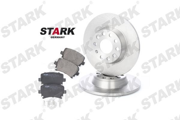 Stark SKBK-1090008 Диски гальмівні з колодками задні невентильовані, комплект SKBK1090008: Купити в Україні - Добра ціна на EXIST.UA!