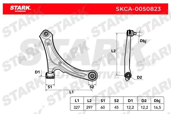 Stark SKCA-0050823 Важіль підвіски SKCA0050823: Купити в Україні - Добра ціна на EXIST.UA!