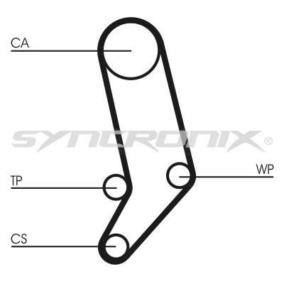 SYNCRONIX SY210939 Комплект зубчастих ременів SY210939: Купити в Україні - Добра ціна на EXIST.UA!