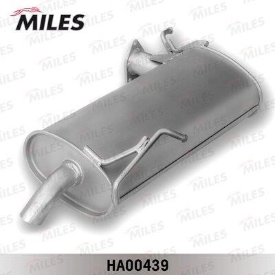 Miles HA00439 Глушник, задня частина HA00439: Купити в Україні - Добра ціна на EXIST.UA!
