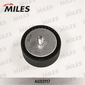 Miles AG03117 Ролик обвідний ременя поліклинового (приводного) AG03117: Купити в Україні - Добра ціна на EXIST.UA!