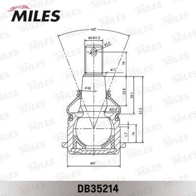 Купити Miles DB35214 за низькою ціною в Україні!