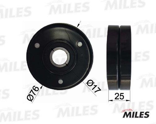 Miles AG03125 Ролик натяжний приводного ременя AG03125: Купити в Україні - Добра ціна на EXIST.UA!
