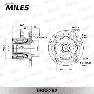 Купити Miles DB83292 за низькою ціною в Україні!