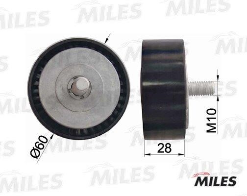 Miles AG03104 Ролик обвідний ременя поліклинового (приводного) AG03104: Купити в Україні - Добра ціна на EXIST.UA!