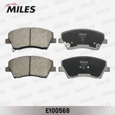 Miles E100568 Гальмівні колодки, комплект E100568: Купити в Україні - Добра ціна на EXIST.UA!