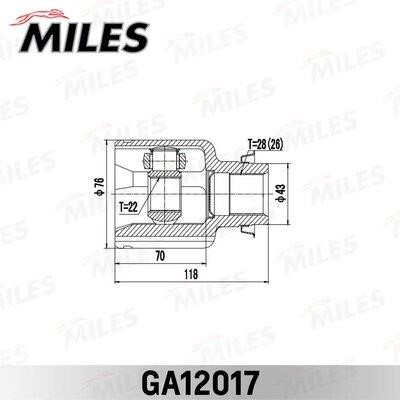 ШРКШ Miles GA12017