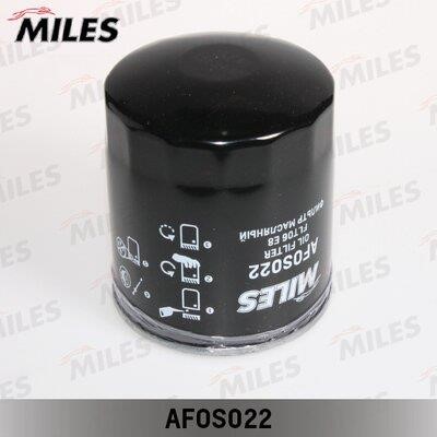 Miles AFOS022 Фільтр масляний AFOS022: Купити в Україні - Добра ціна на EXIST.UA!