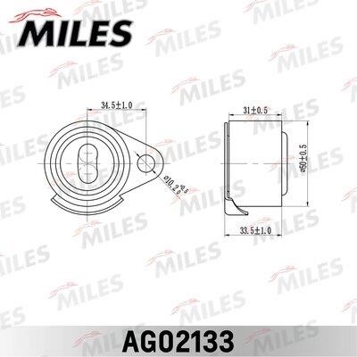 Ролик ременя ГРМ Miles AG02133