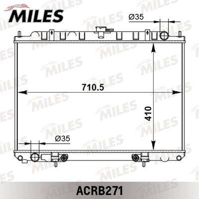 Радіатор охолодження двигуна Miles ACRB271