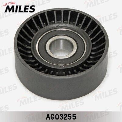 Miles AG03255 Ролик натяжний приводного ременя AG03255: Купити в Україні - Добра ціна на EXIST.UA!